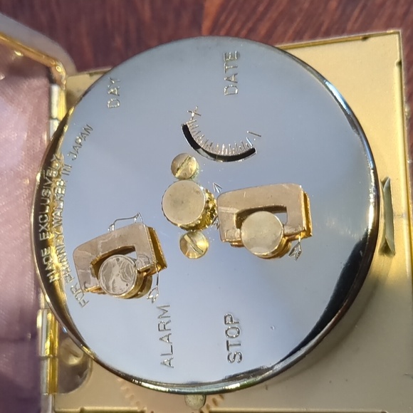 VINTAGE 1960's PHINNEY WALKER TRAVEL ALARM CLOCK - Picture 3 of 8